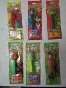 lot 72 image: Pez Candy Dispensers Vintage