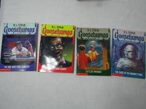 lot 79 image: Vintage Goose Bumps Soft Cover Series Books
