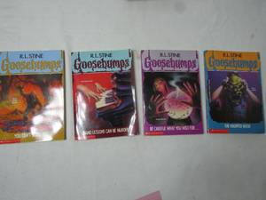 lot 80 image: Vintage Goose Bumps Soft Cover Series Books