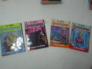 lot 82 image: Vintage Goose Bumps Soft Cover Series Books