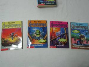 lot 85 image: Vintage Goose Bumps Soft Cover Series Books
