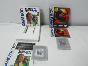 lot 115 image: Vintage Nintendo Game Boy Games