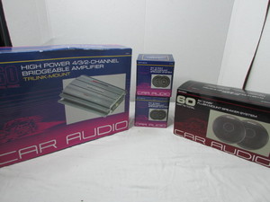 lot 151 image: Car Audio Items