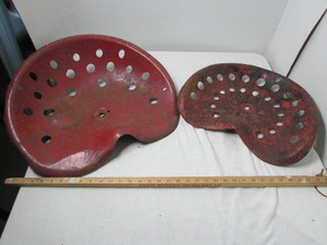 lot 167 image: Vintage Tractor Seats