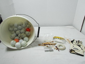 lot 184 image: Golf Balls and Tees