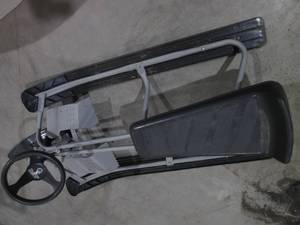 lot 115 image: Super fun snow racer sled with stee...