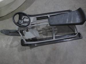 lot 116 image: Another fun snow racer sled with st...