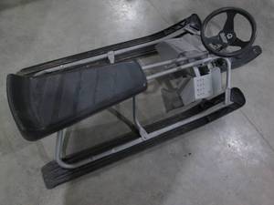 lot 117 image: A third fun snow racer sled with st...
