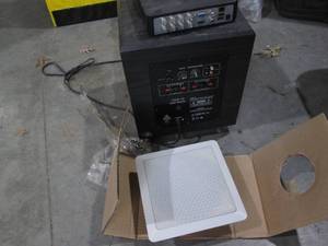 lot 125 image: Acoustic Audio PSW10 400watt subwoo...