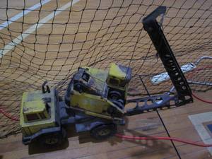 lot 140 image: Vintage metal Tonka Turbo diesel cr...