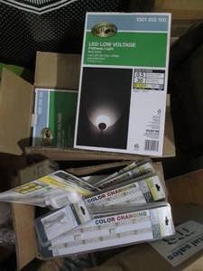 lot 164 image: Variety of LED pathway lights, Colo...