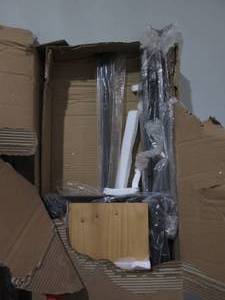 lot 190 image: Blackwell Natural Twin Wood and met...