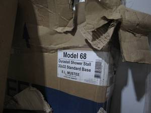 lot 191 image: Model 68 Durastall shower stall 32x...