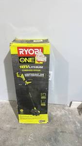 lot 36 image: Ryobi ONE 18V Lithium Cordless Edger in Box