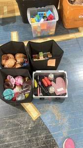 lot 67 image: Group of Play Kitchen Toys and Food Accessories