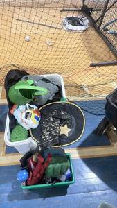 lot 69 image: Collection of Childrens Costumes and Toy Action Figures