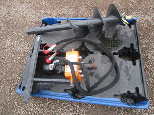 lot 132 image: Wolverine 12 Mini Skid Steer Auger