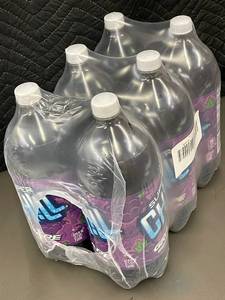 lot 269 image: WY 3 - Super Chill Grape Soda, 2L Bottles, 6-Pack, Best By Oct 2025