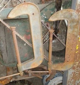 lot 332 image: Wilton 10. C Clamp (2)