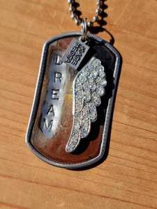 lot 35 image: Kate Mesta Dream Angel Wing Pendant Necklace