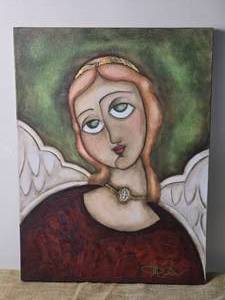 lot 165 image: Signed Fine Art Print - Angel