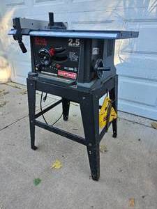 lot 182 image: Craftsman 10 Table Saw