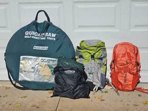 lot 188 image: Compact Camping & Packs Bundle