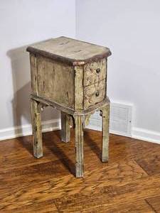 lot 129A image: Italian Neo-Classical Two Drawer Side Table