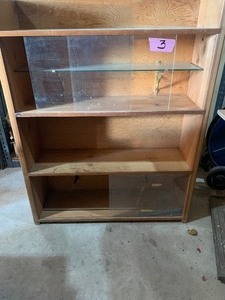 lot 3 image: Book case