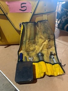 lot 5 image: Tool pouch, misc door locks