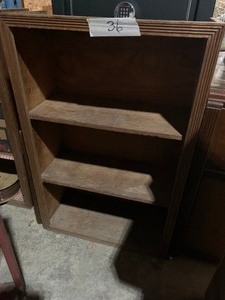 lot 36 image: Book case, misc