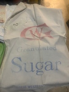 lot 70 image: Vintage flour and sugar sacks