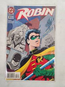 lot 41 image: Robin #3 Comic Book DC Feb 1994 Dixon Grummett Kryssing