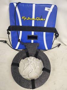 lot 43 image: Fly Slama Jama Trampoline Basketball Hoop Set