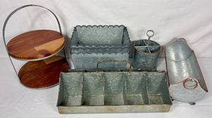 lot 91 image: Metal Collection for the Kitchen