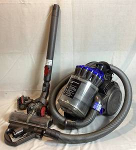 lot 77 image: Dyson Canister Vacuum with Mini Tool Attachment Model DC23 12 amp