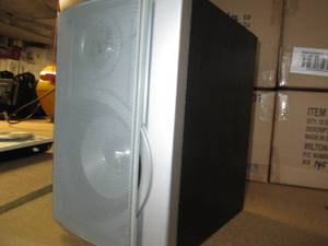 lot 116 image: Sharp CP-UH242 Shelf speakerwoofer...