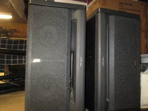 lot 129 image: JVC SP-MX1BK Speaker Subwoofer set ...