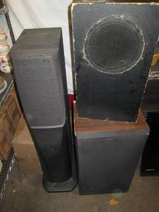 lot 184 image: Sony and other brand freestanding f...