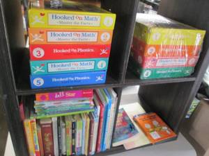 lot 217 image: Hooked on Phonics kits and supplies...