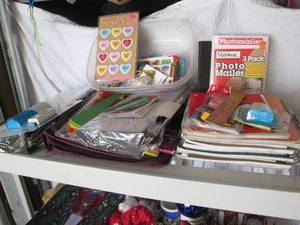 lot 236 image: Assortment of stickers, notebooks a...