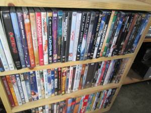 lot 238 image: Wide variety of DVDs from children...