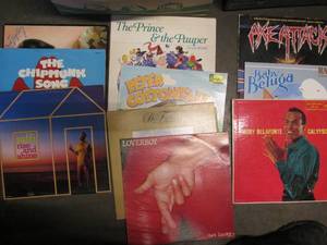 lot 244 image: Vintage vinyl Record albums from ar...