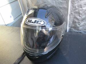 lot 202 image: HJC XL motorcycle helmet...