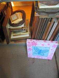lot 256 image: Huge collection of framed pictures,...