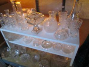 lot 261 image: Massive collection of clear cut gla...