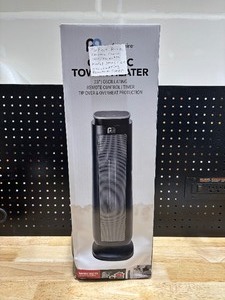 lot 3 image: Ceramic Tower Heater