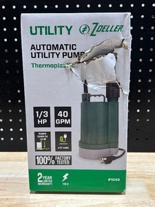 lot 9 image: Zoeller Utility Pump