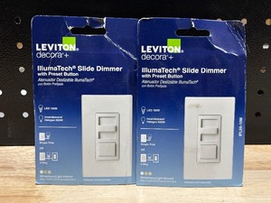 lot 13 image: Illumatech Slide Dimmers