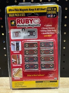 lot 15 image: Ruby Monkey Magnets
